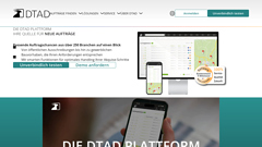 Details : DTAD Plattform – Ihre Quelle für Ausschreibungen